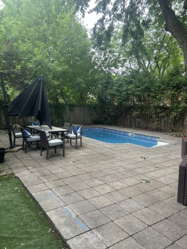 Cour - 441 Av. Portland, Mont-Royal, QC - Outdoor With In Ground Pool With Backyard
