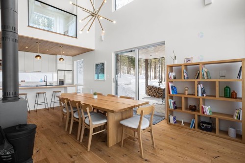 Salle à manger - 25 Ch. Des Perséides, Sainte-Béatrix, QC - Indoor Photo Showing Dining Room
