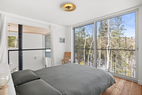 Chambre à coucher principale - 25 Ch. Des Perséides, Sainte-Béatrix, QC - Indoor Photo Showing Bedroom
