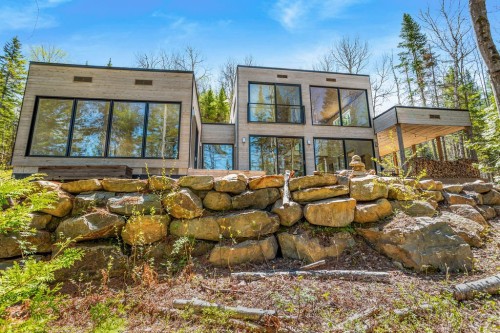 Extérieur - 25 Ch. Des Perséides, Sainte-Béatrix, QC - Outdoor With Body Of Water With View