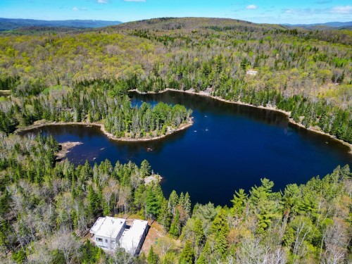 Photo aérienne - 25 Ch. Des Perséides, Sainte-Béatrix, QC - Outdoor With Body Of Water With View