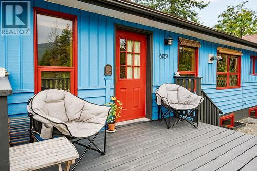 6051 Pine Ridge Road, Kaslo, BC - Outdoor With Deck Patio Veranda With Exterior