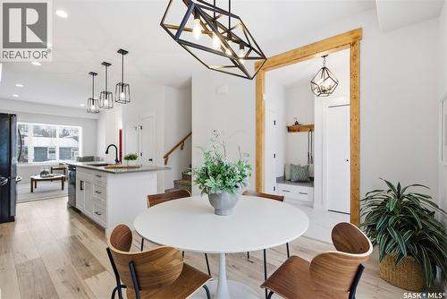 1131B 6Th Street E, Saskatoon, SK - Indoor Photo Showing Dining Room
