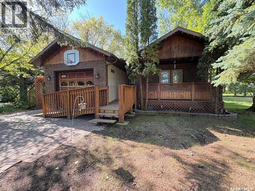 505 March Avenue E, Langenburg, SK - Outdoor With Deck Patio Veranda