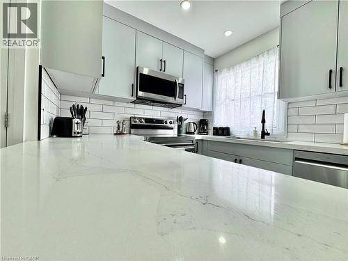 138 Jansen Avenue, Kitchener, ON - Indoor Photo Showing Kitchen