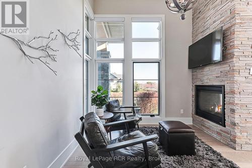 1 Windrose Valley Boulevard, Clearview, ON - Indoor With Fireplace