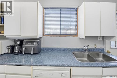 48 Procter Drive, Shields, SK - Indoor Photo Showing Kitchen With Double Sink
