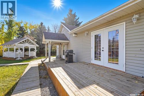 122 Main Street, Radisson, SK - Outdoor With Deck Patio Veranda With Exterior