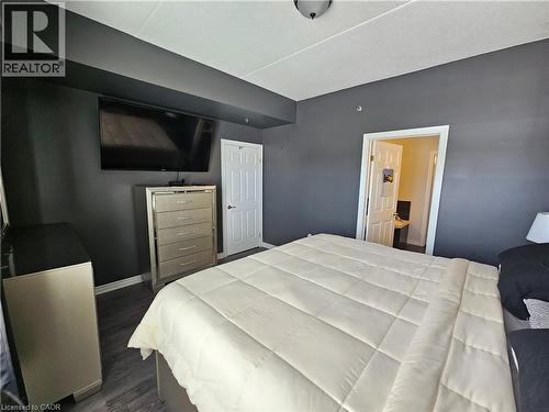Entertainment area with b/i electric fireplace - 308 Watson Parkway N Unit# 102, Guelph, ON - Indoor With Fireplace