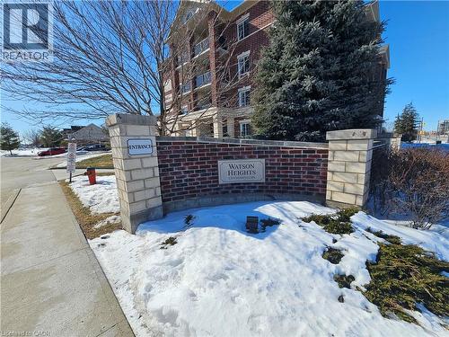 308 Watson Parkway N Unit# 102, Guelph, ON - Outdoor