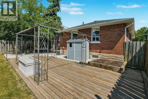 111 Castlefield Drive, Hamilton, ON - Outdoor With Deck Patio Veranda With Exterior