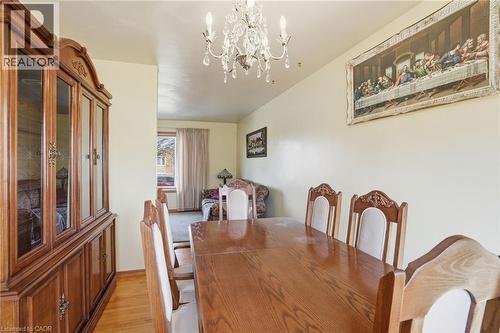 55 Champlain Avenue, Hamilton, ON - Indoor Photo Showing Dining Room