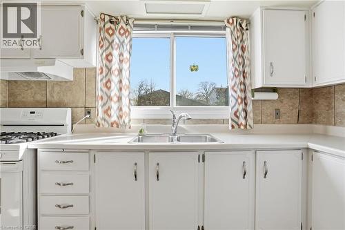 55 Champlain Avenue, Hamilton, ON - Indoor Photo Showing Kitchen With Double Sink