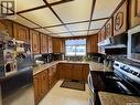 721 6Th Avenue, Rosthern, SK  - Indoor Photo Showing Kitchen With Double Sink 