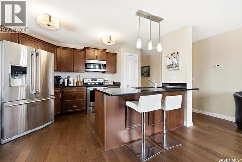 214 3630 Haughton Road E, Regina, SK - Indoor Photo Showing Kitchen With Upgraded Kitchen