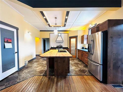 Kitchen with pantry and an additional walk in pantry - Pierson, Manitoba 