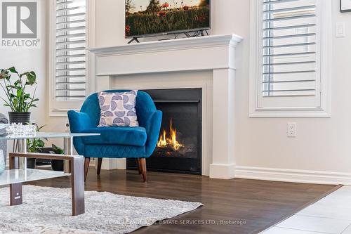 290 Beasley Terrace, Milton, ON - Indoor With Fireplace