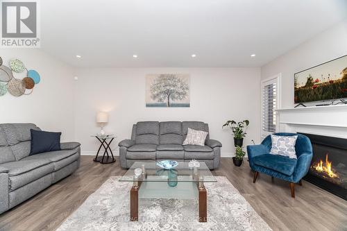 290 Beasley Terrace, Milton, ON - Indoor Photo Showing Living Room With Fireplace