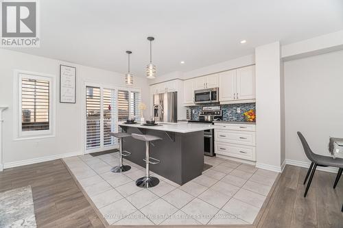 290 Beasley Terrace, Milton, ON - Indoor Photo Showing Kitchen With Upgraded Kitchen