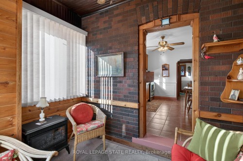 436 Maple Avenue, Hamilton, ON - Indoor Photo Showing Other Room With Fireplace