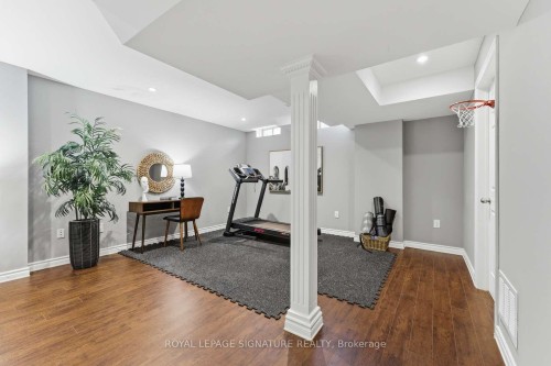 52 Seaboard Gate, Whitby, ON - Indoor Photo Showing Gym Room