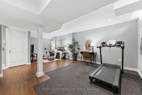 52 Seaboard Gate, Whitby, ON - Indoor Photo Showing Gym Room