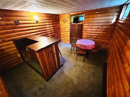 "Saloon" room with dry bar. Cheers! - 244 Centennial Crescent, Melita, MB - Indoor Photo Showing Other Room