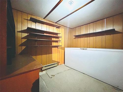 Lower level storage or office space. - 244 Centennial Crescent, Melita, MB - Indoor Photo Showing Other Room