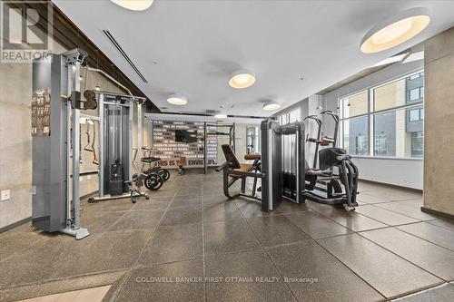 2308 - 105 Champagne Avenue S, Ottawa, ON - Indoor Photo Showing Gym Room