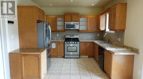 20 Goldnugget Road, Brampton, ON - Indoor Photo Showing Kitchen With Double Sink
