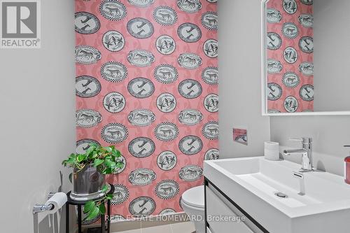 Powder Room - 207 - 150 Logan Avenue, Toronto, ON - Indoor Photo Showing Bathroom