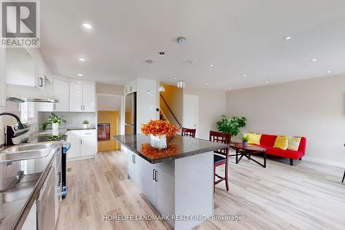 2203 Council Ring Road, Mississauga, ON - Indoor Photo Showing Kitchen With Double Sink With Upgraded Kitchen