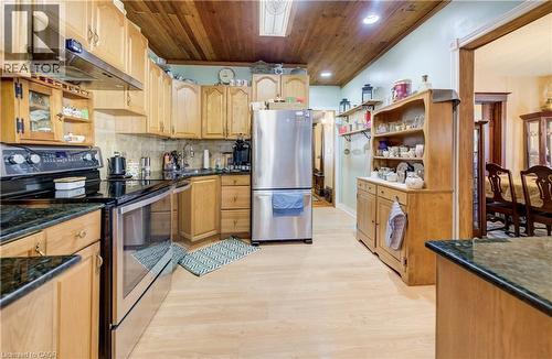 quartz countertops - 12 Leinster Avenue S, Hamilton, ON - Indoor Photo Showing Kitchen