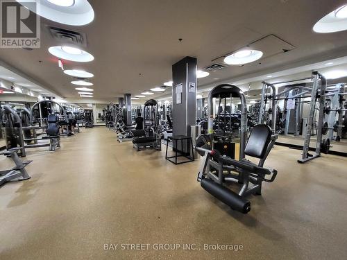 3608 - 50 Absolute Avenue, Mississauga, ON - Indoor Photo Showing Gym Room