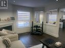 5807 Cornell Crescent, Mississauga, ON  - Indoor Photo Showing Living Room With Fireplace 