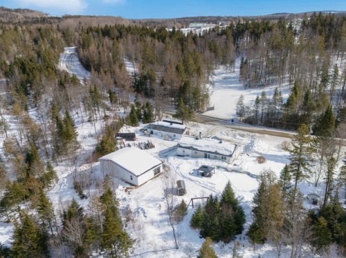 Photo aérienne - 6355 Ch. Stage, Stanstead-Est, QC - Outdoor With View