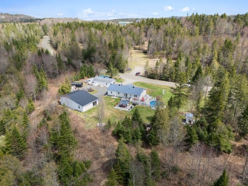 Photo aérienne - 6355 Ch. Stage, Stanstead-Est, QC - Outdoor With View