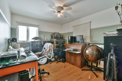 Chambre à coucher - 320 Rg De La Côte-St-Louis, L'Épiphanie, QC - Indoor Photo Showing Office