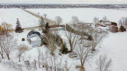 Photo aérienne - 320 Rg De La Côte-St-Louis, L'Épiphanie, QC - Outdoor With View