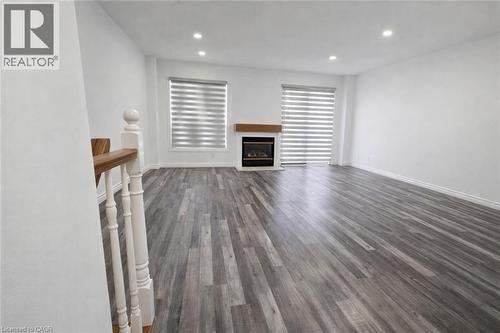 268 Blackhorne Drive, Kitchener, ON - Indoor Photo Showing Living Room With Fireplace