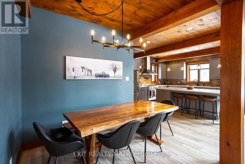 2191 Cassburn Road, Champlain, ON - Indoor Photo Showing Dining Room