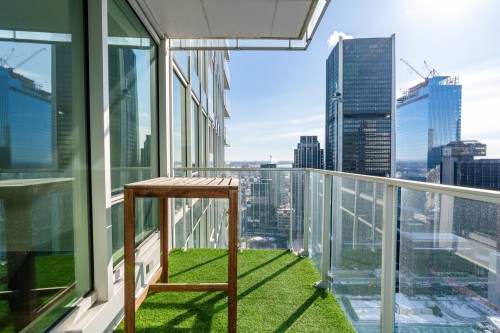 Balcony - 2706-495 Av. Viger O., Montréal (Ville-Marie), QC - Outdoor With Balcony With Exterior