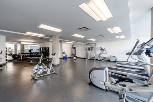 Exercise Room - 2706-495 Av. Viger O., Montréal (Ville-Marie), QC - Indoor Photo Showing Gym Room