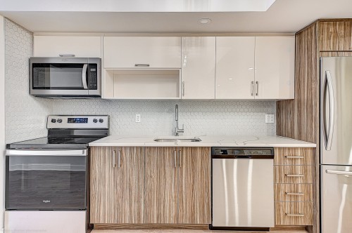 Cuisine - 105-185 Rue Beaubien E., Montréal (Rosemont/La Petite-Patrie), QC - Indoor Photo Showing Kitchen