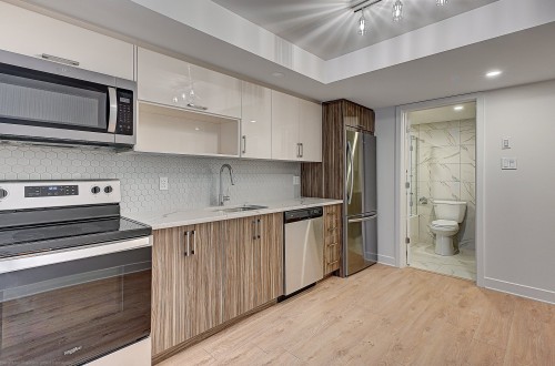 Cuisine - 105-185 Rue Beaubien E., Montréal (Rosemont/La Petite-Patrie), QC - Indoor Photo Showing Kitchen