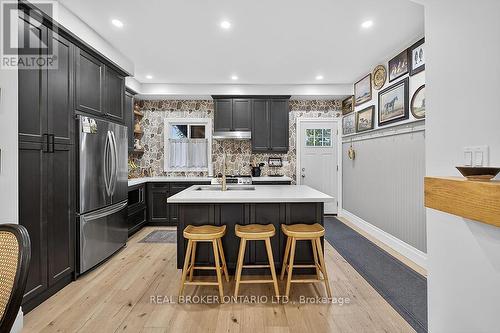 58 East Bend Avenue N, Hamilton, ON - Indoor Photo Showing Kitchen With Upgraded Kitchen