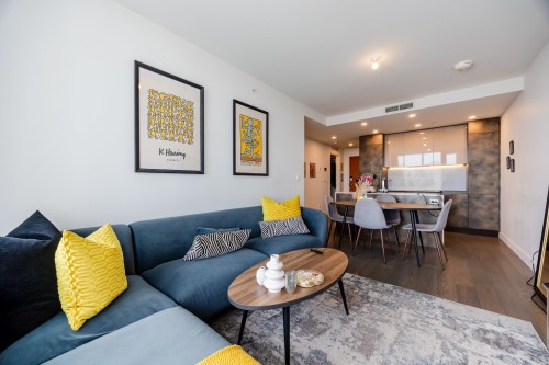 Salon - 1009-1400 Boul. René-Lévesque O., Montréal (Ville-Marie), QC - Indoor Photo Showing Living Room