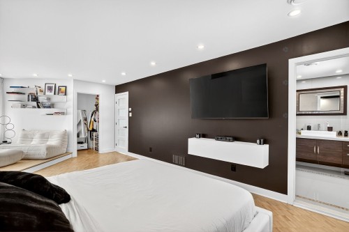 Chambre à coucher principale - 1623 Rue Michel-Gamelin, Laval (Vimont), QC - Indoor Photo Showing Bedroom