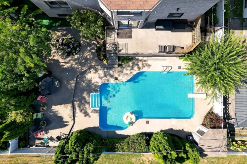 Photo aérienne - 1623 Rue Michel-Gamelin, Laval (Vimont), QC - Outdoor With In Ground Pool