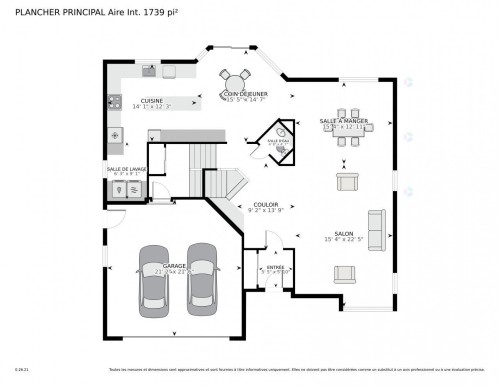 Plan (croquis) - 1623 Rue Michel-Gamelin, Laval (Vimont), QC - Other